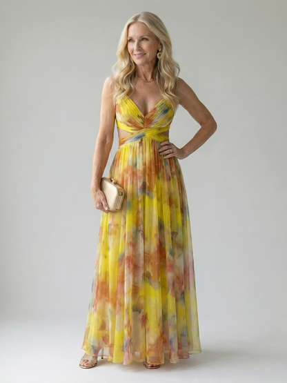 Isel | Myk Wrap Maxi Kjole