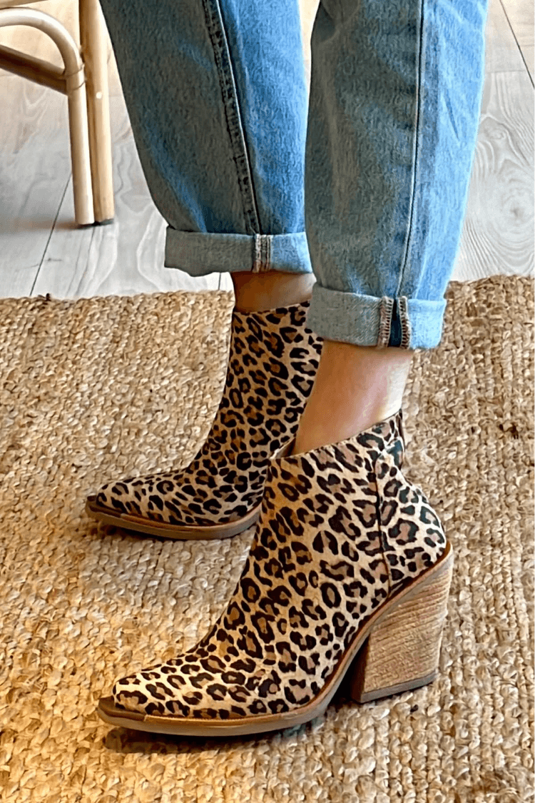 Camille™ | Leopardmønstrede Støvletter