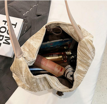 Amélie - Fløyels Crossbody Skulderveske
