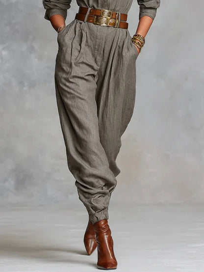 Megan | Jumpsuit i lin og bomull