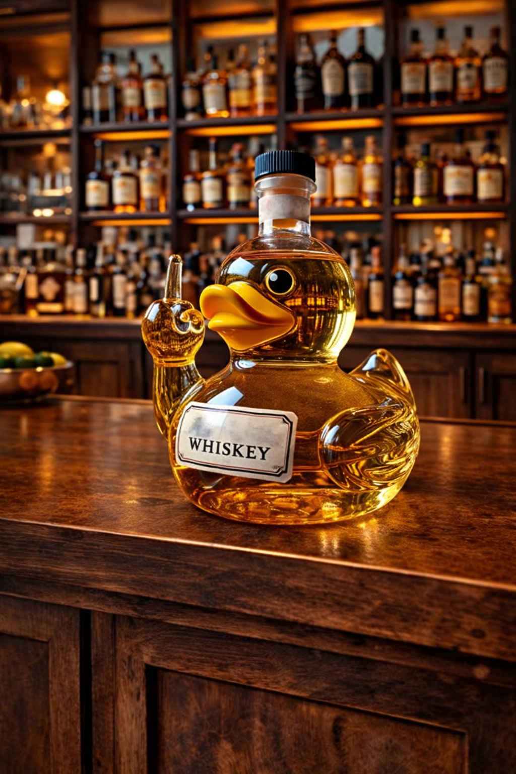 Whiskeyflaske - Rebel Duck Edition