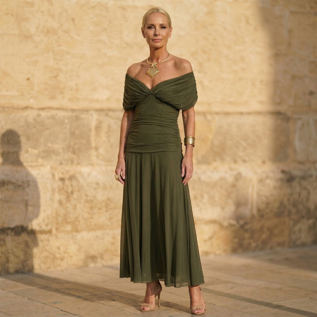 Jade | Elegant Grønn Kjole