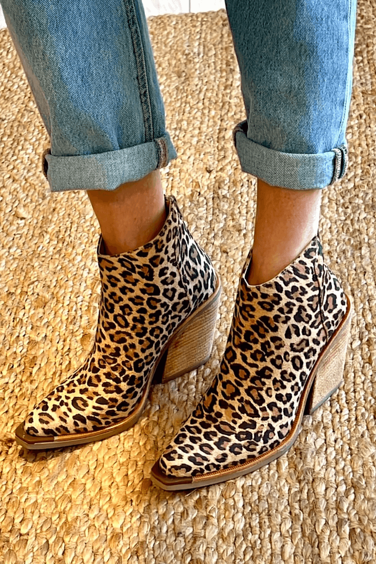 Camille™ | Leopardmønstrede Støvletter