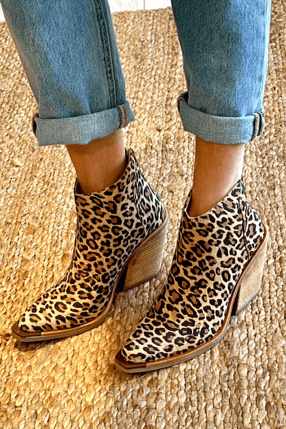 Camille™ | Leopardmønstrede Støvletter