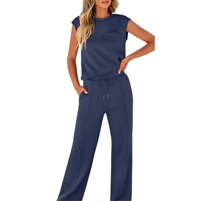 KAIYA™ – Casual Sommer Myk Lounge Co-Ord