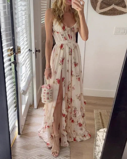Scarlett™ | Romantisk Blomsterkjole