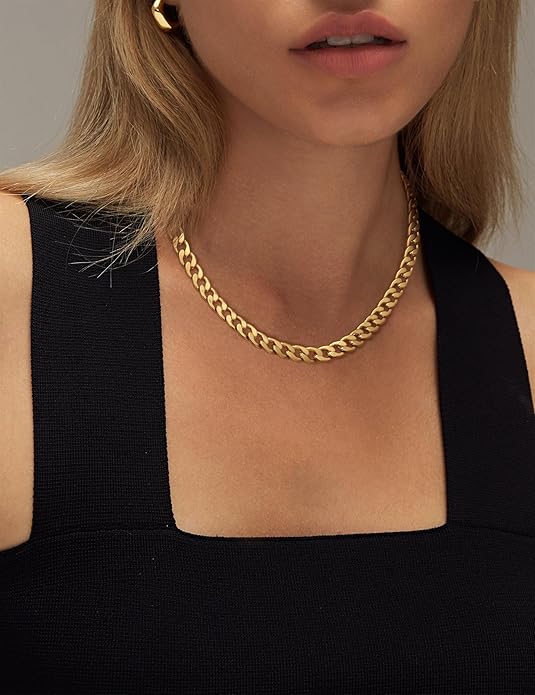 Massiv Cuban Link Halskjede