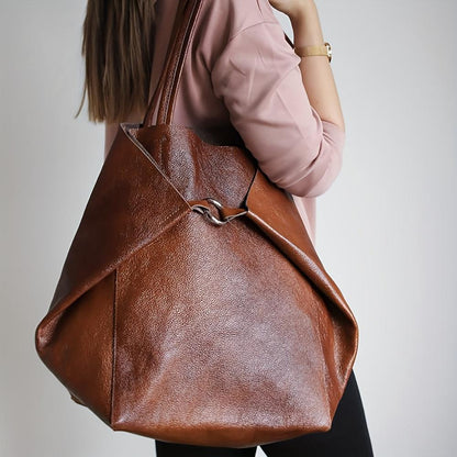 Renee | Stor Vintage Inspirert Håndveske