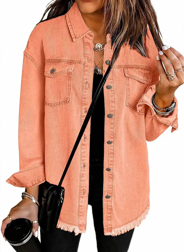 Katja Signatur Denimjakke