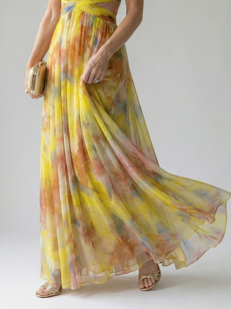Isel | Myk Wrap Maxi Kjole