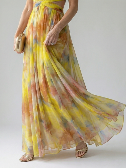 Isel | Myk Wrap Maxi Kjole