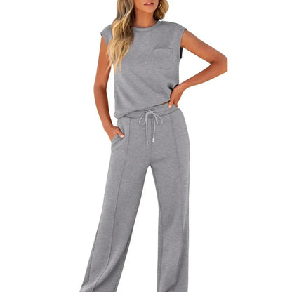 KAIYA™ – Casual Sommer Myk Lounge Co-Ord