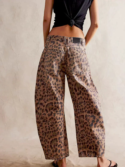 EDITH | KOMFORTABLE LEOPARDBUKSER