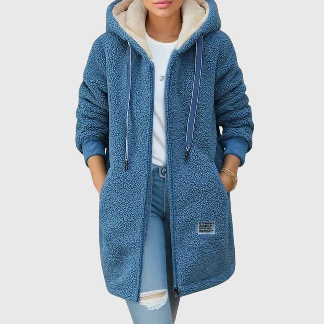 Birgitta™ | Avslappet V-hals Strikkegenser