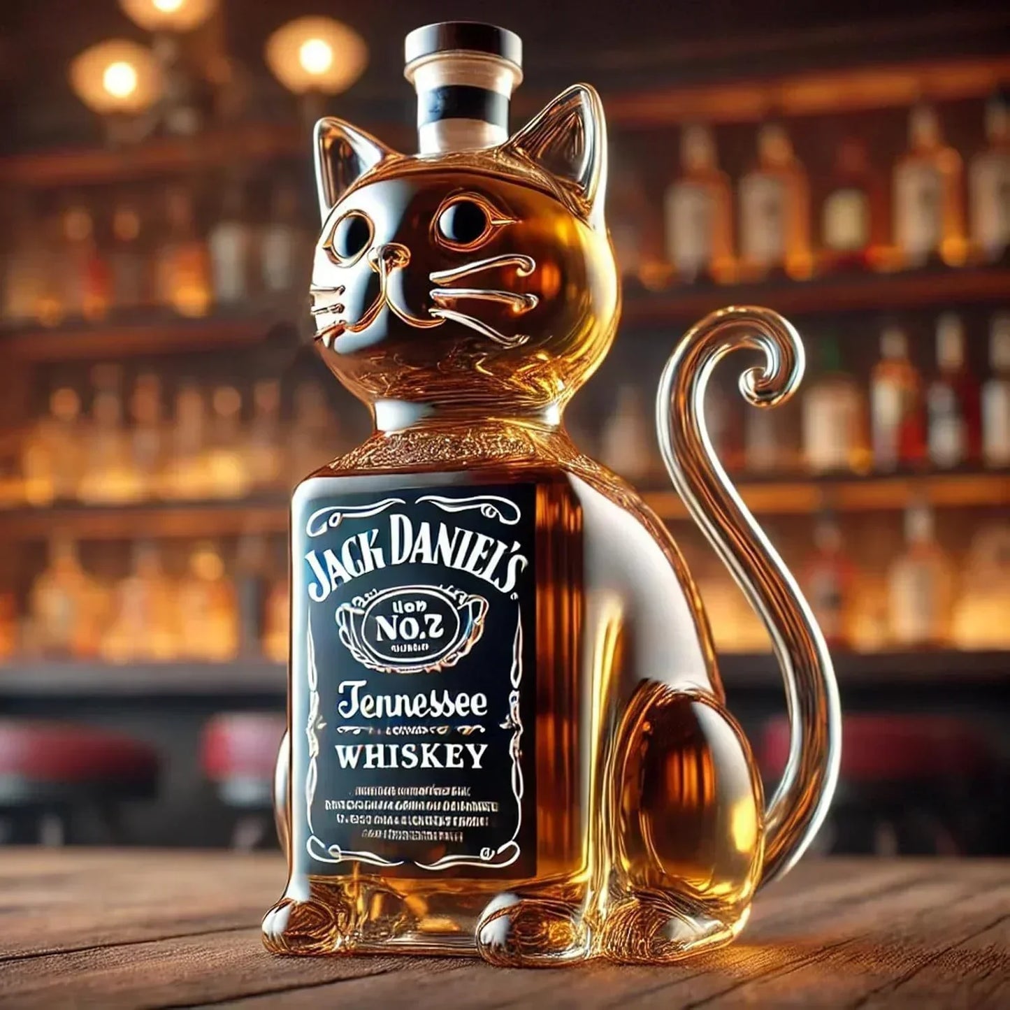 Jack Daniel's Whisky Flaske - Katteutgave