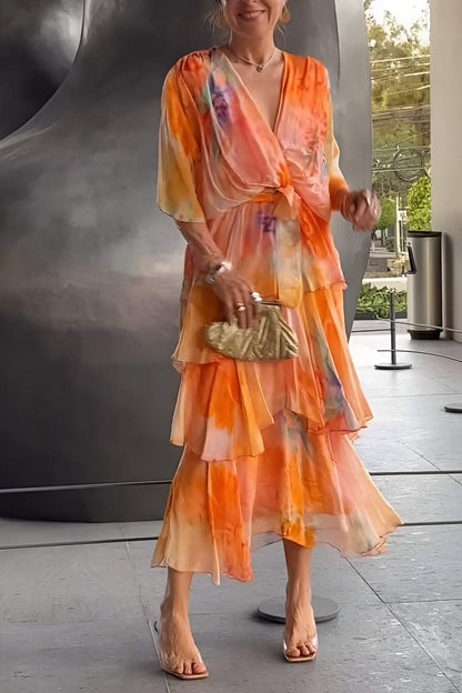 Jade™ – Elegant Bohemsk maxi-kjole