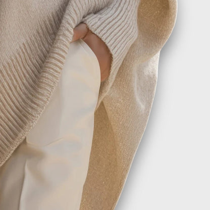 Leona | Strikket ullgenser med avslappet eleganse
