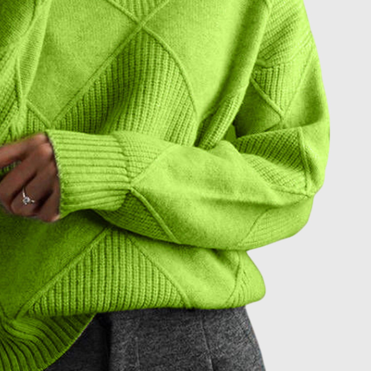 Angela™ | Turtleneck Genser
