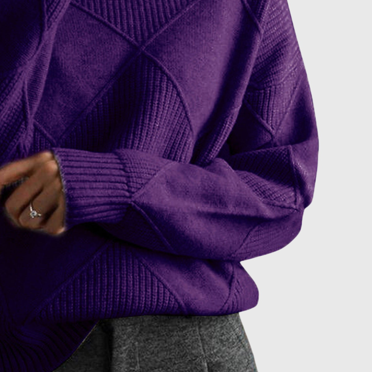 Angela™ | Turtleneck Genser