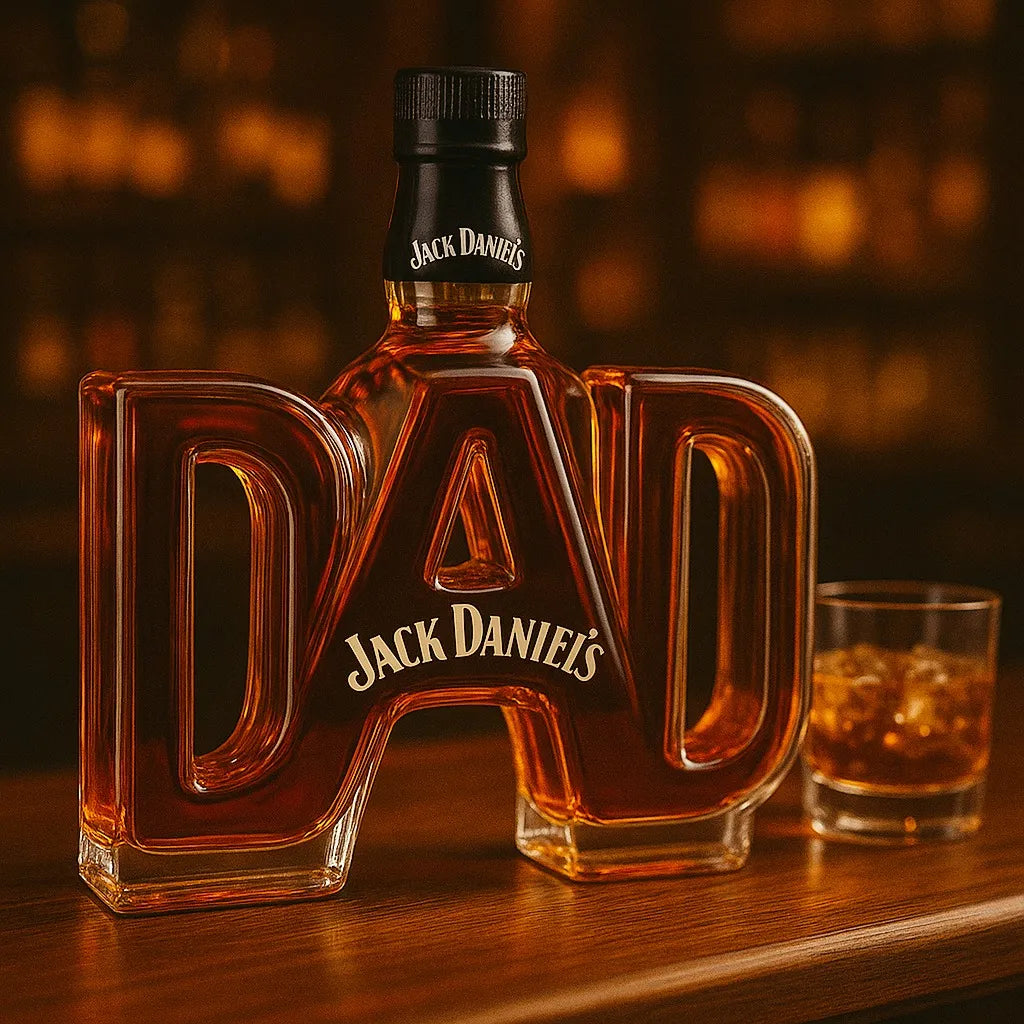 Jack Daniel's Whiskyflaske - Pappa-utgave