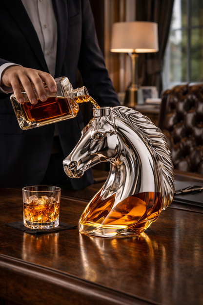 Whiskeyflaske – Hestehodeutgave