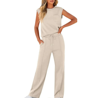 KAIYA™ – Casual Sommer Myk Lounge Co-Ord