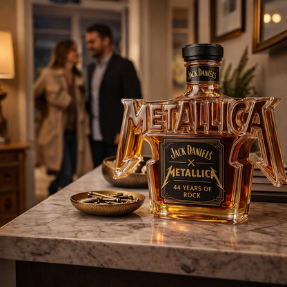 Whiskeyflaske - Metallica Rock Edition