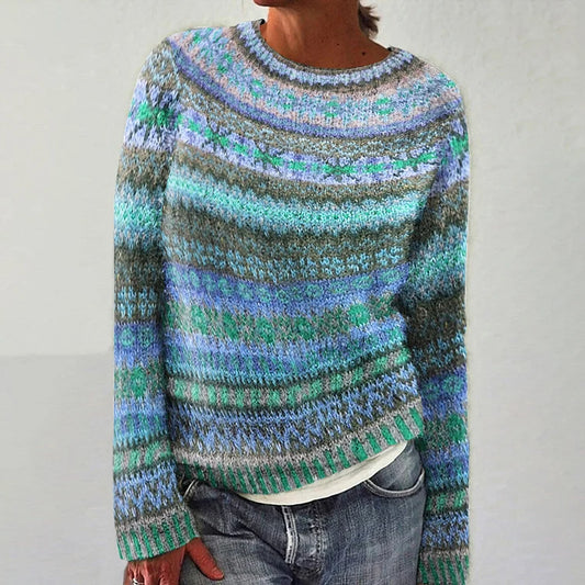 Audrey™| Vintage Islandsk Ullgenser
