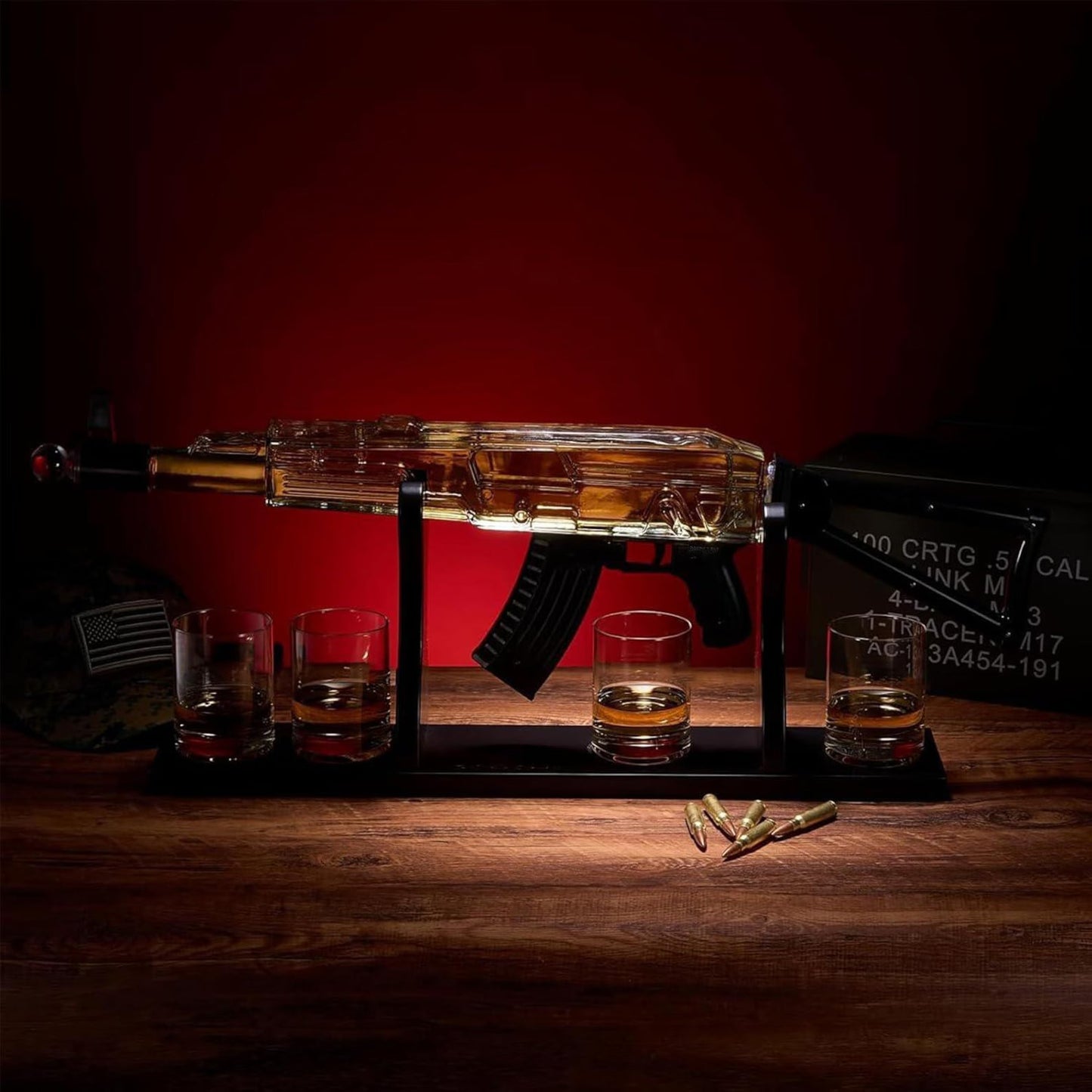 Whiskyflaske - AK-47 Utgave