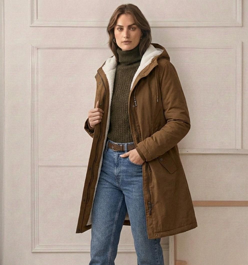 Amélie™ | Vanntett Lang Parka