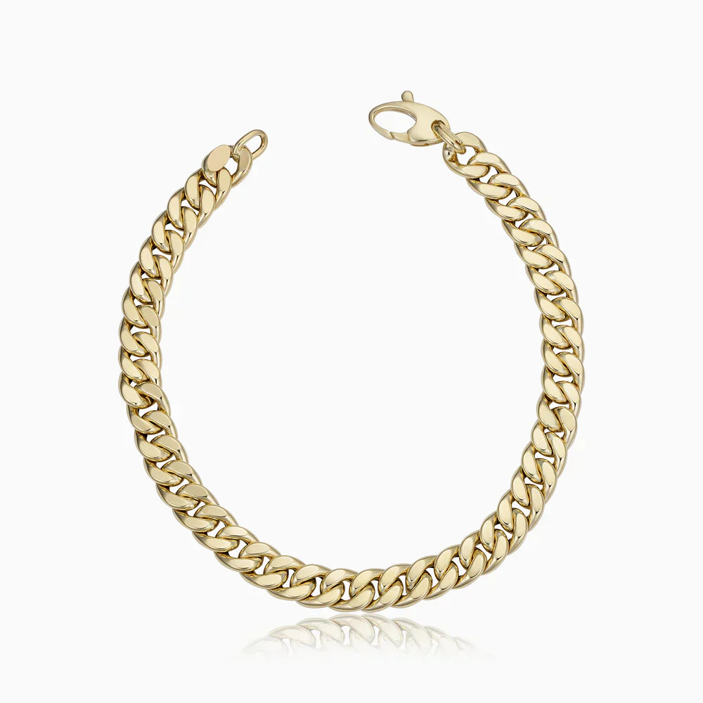 Antikk Estate Cuban Armbånd