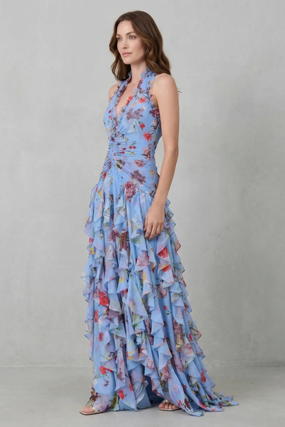 Belladina | Halter Maxi Kjole