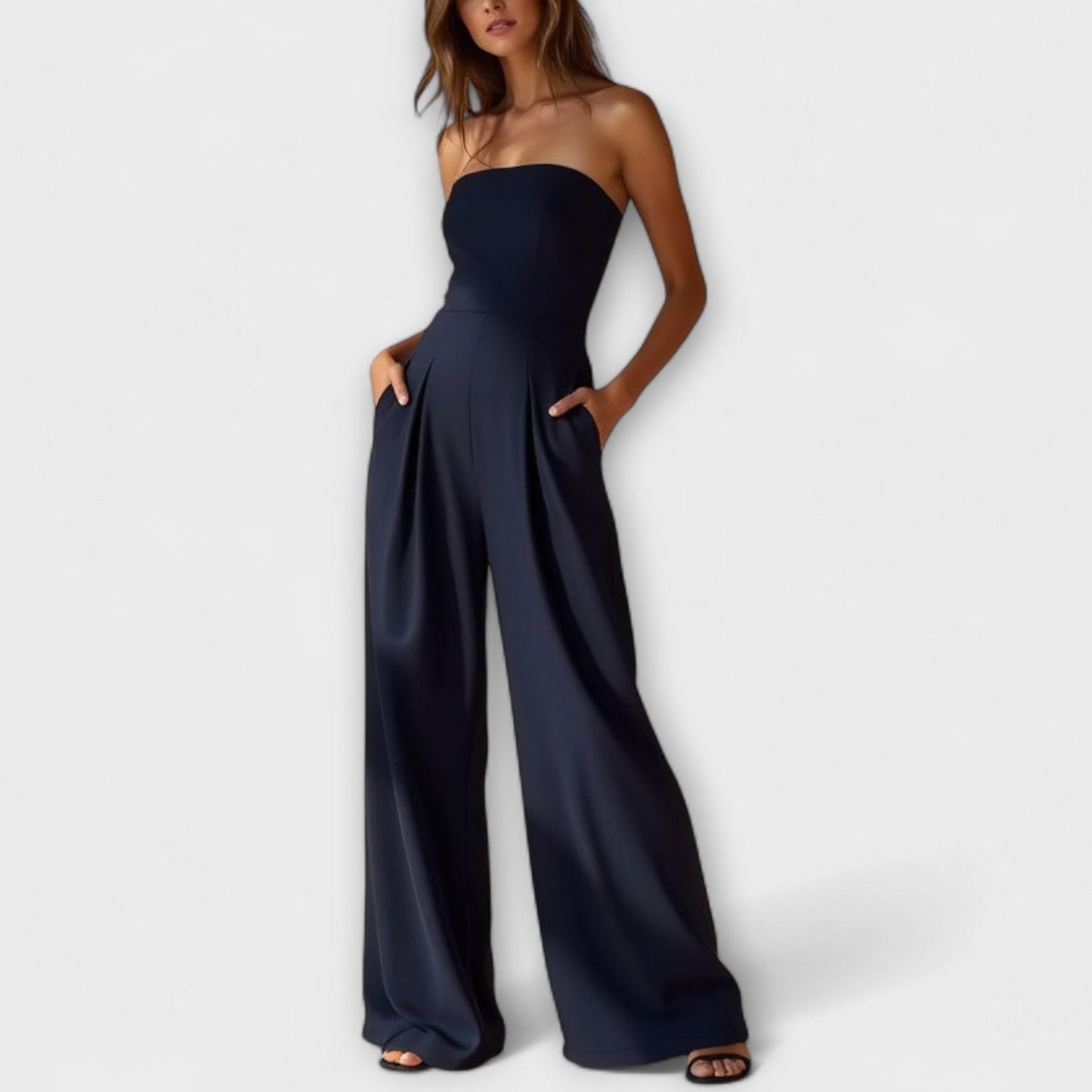 Kiora™ | Elegant stroppeløs jumpsuit