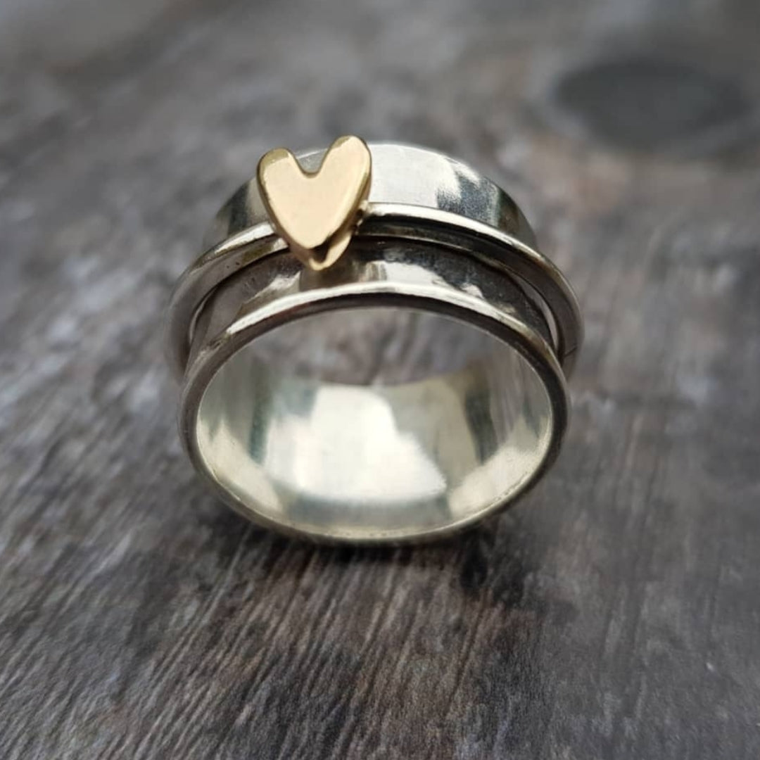 Mely Hjerte Designring