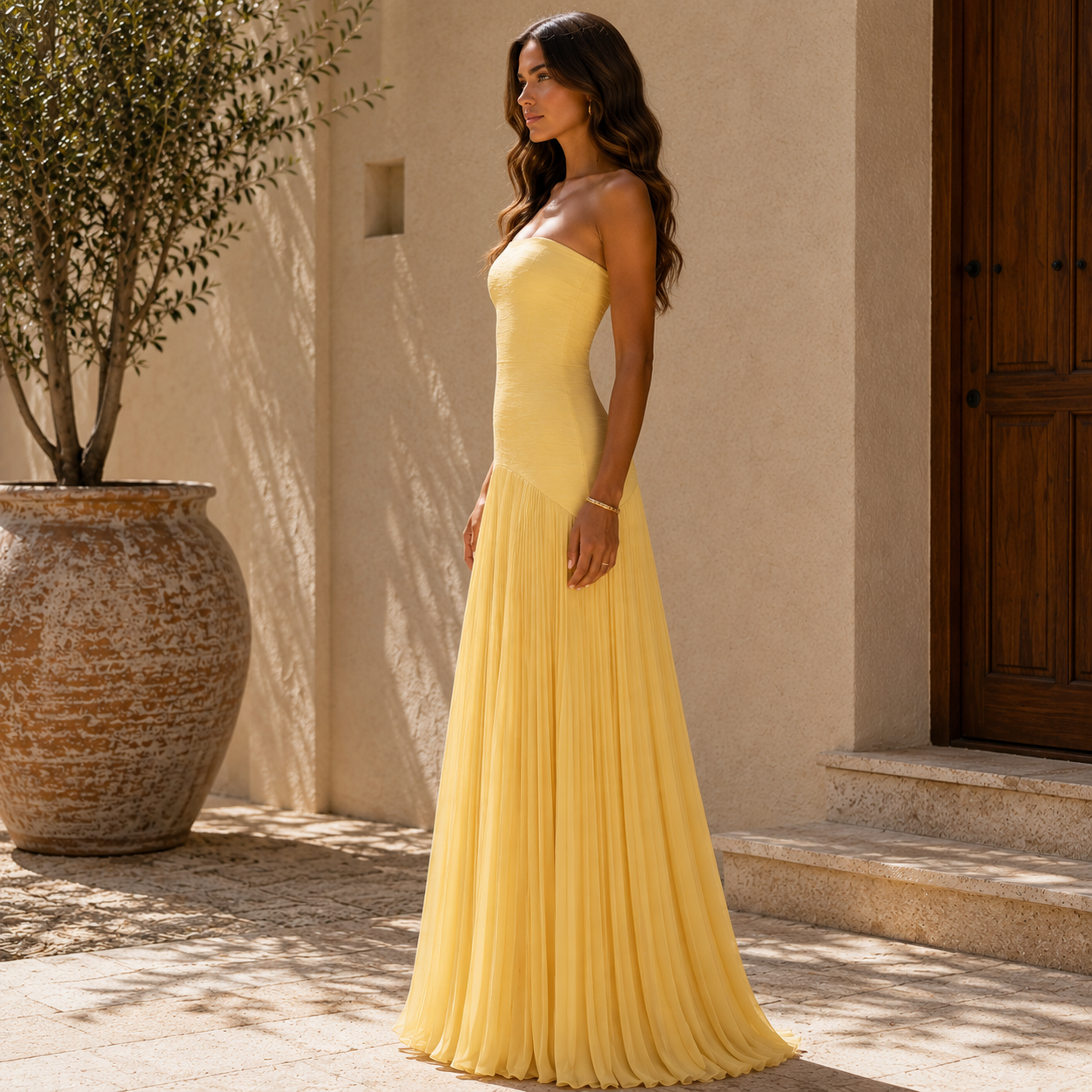 Almudena™ Kjole | Sofistikert Eleganse som Stiliserer med Delikatesse