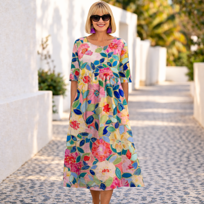 Susan | Blomsterkjole