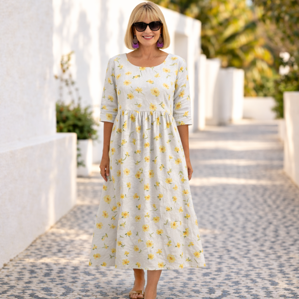 Susan | Blomsterkjole