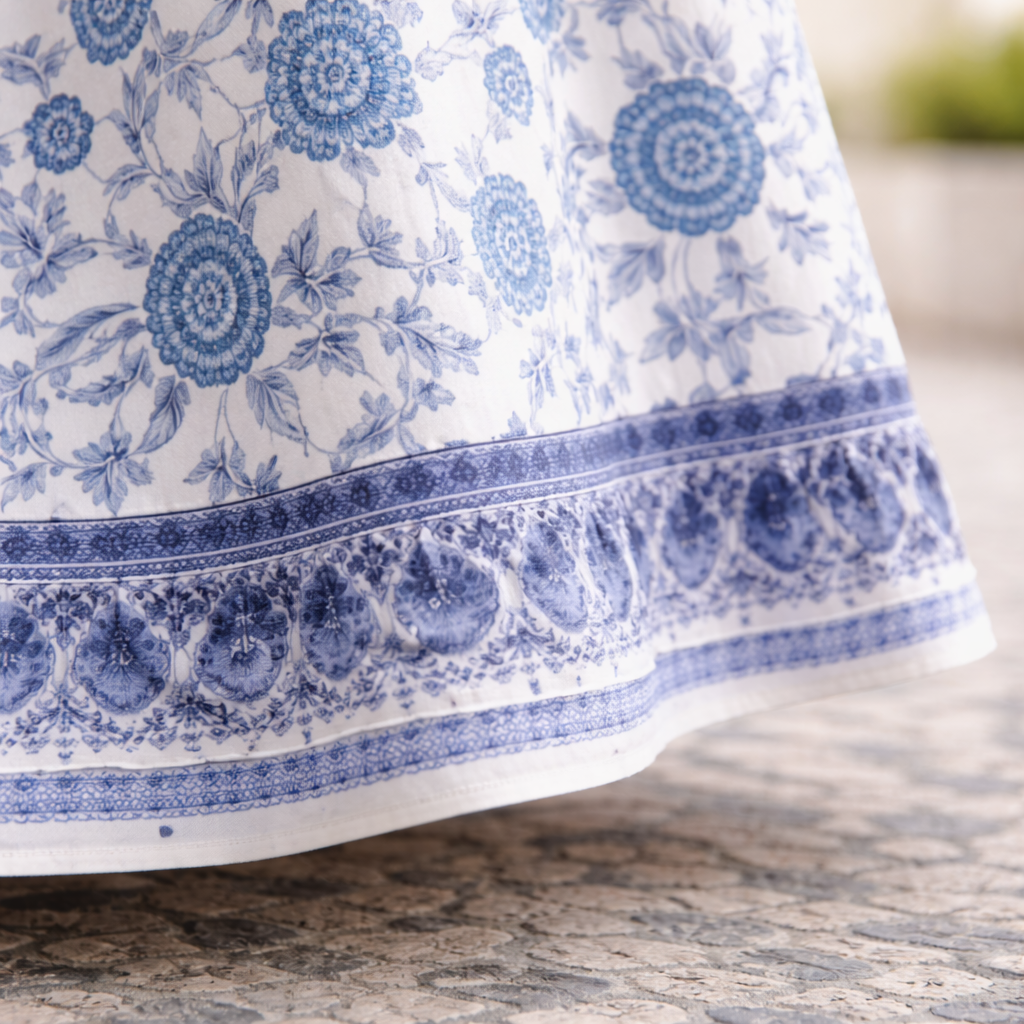 Elly | Elegant Blomsterkjole med en Lett Vibe