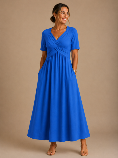 Angeli™ |  Elegant Midi Dress