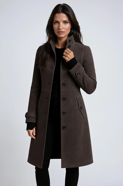 Isolde | Høyhalset Trench Coat