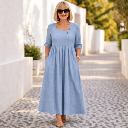 Cleomarie | Elegant Midi Kjole