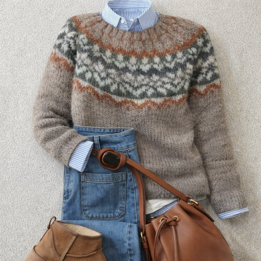 Ashley™ | Heritage Nordic Strikkegenser