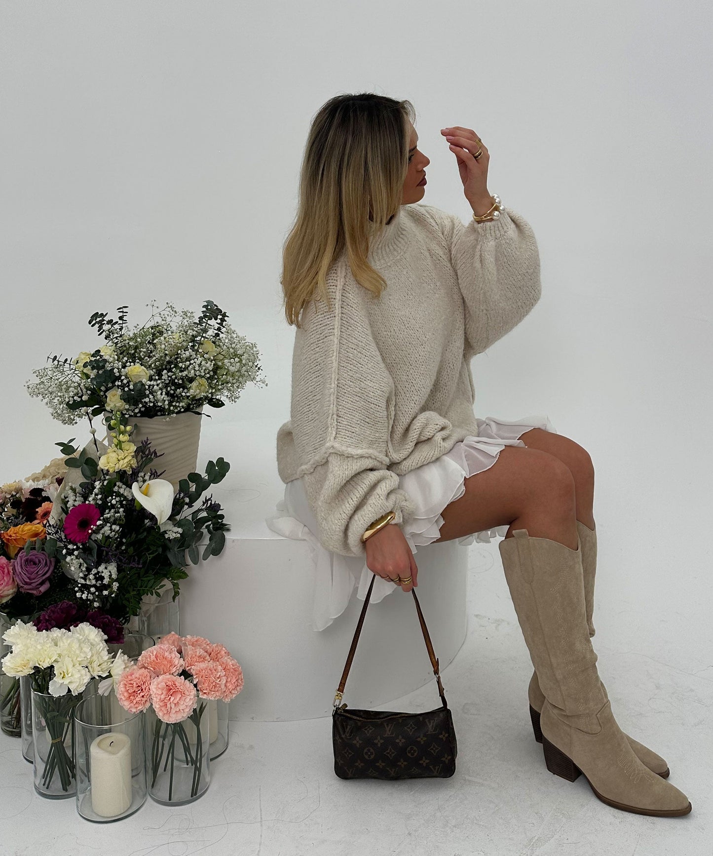 Aurelia | Luksuriøs Oversized Genser