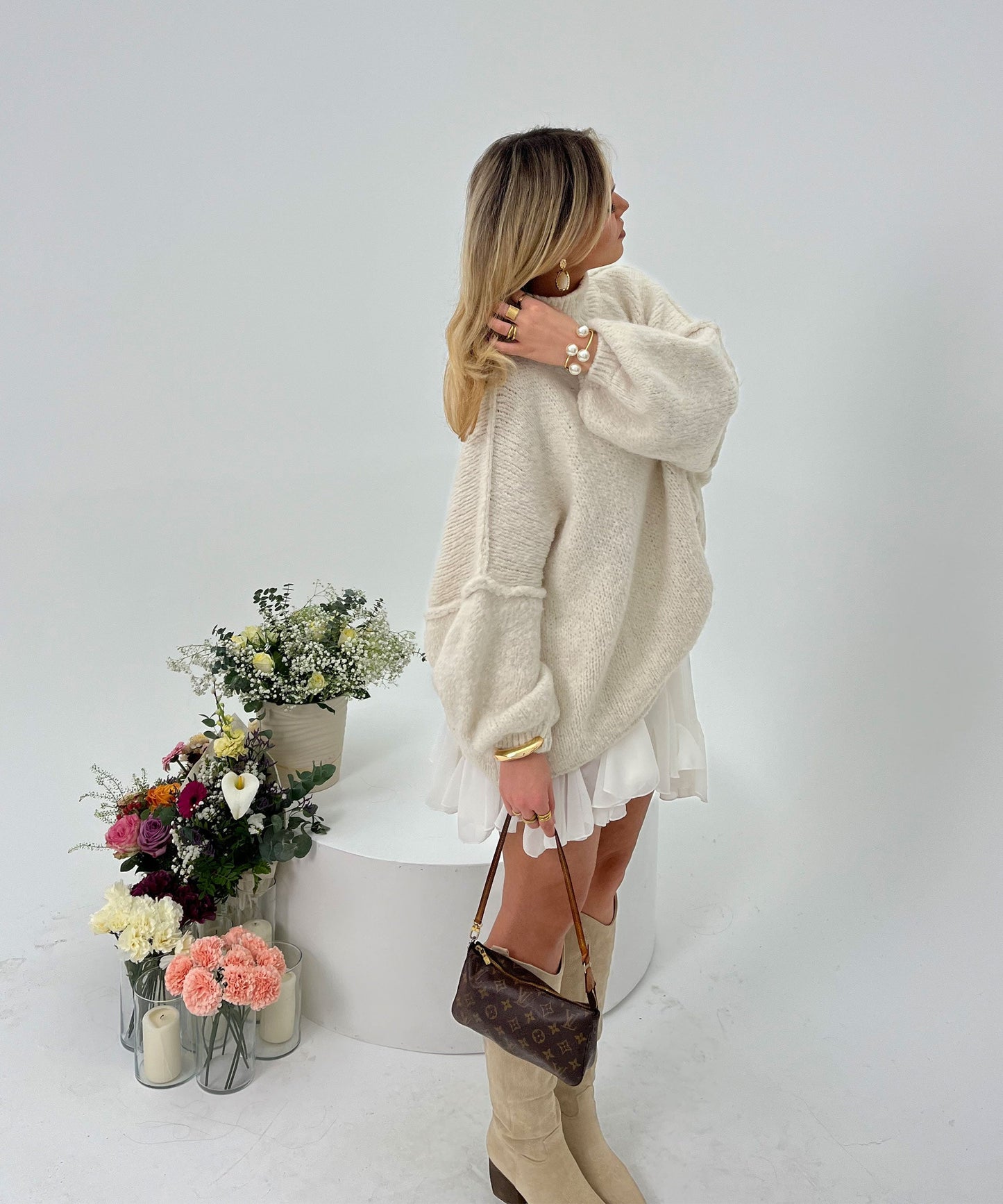 Aurelia | Luksuriøs Oversized Genser