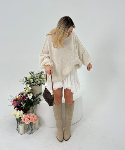 Aurelia | Luksuriøs Oversized Genser