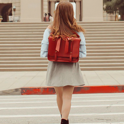 Knoten | Sac Retro Twist i Blå-Rosa