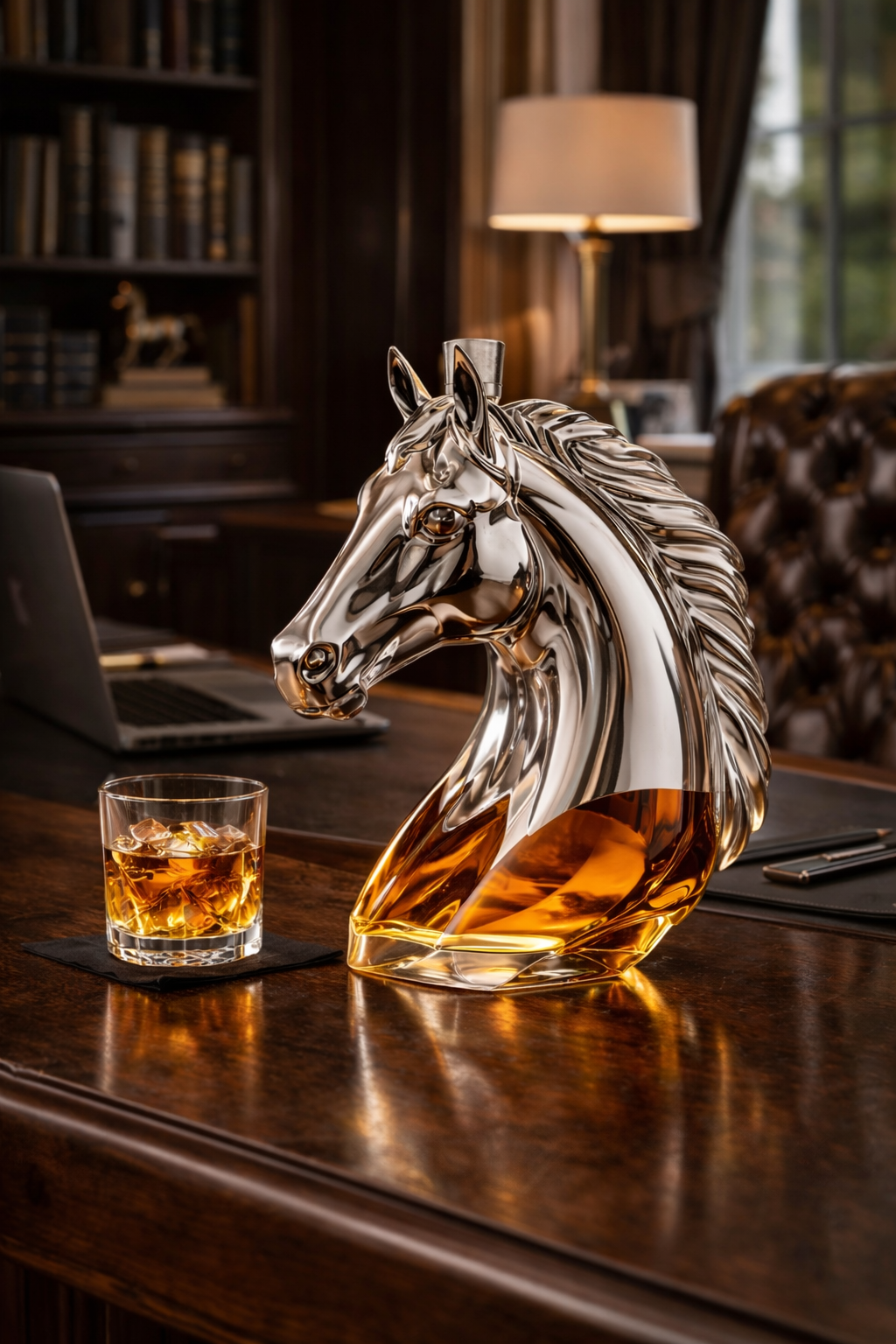 Whiskeyflaske – Hestehodeutgave