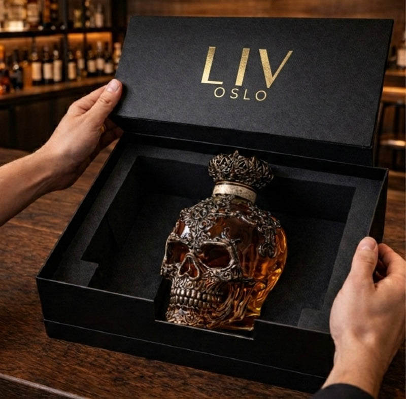 Whiskyflaske - Skulls Utgave