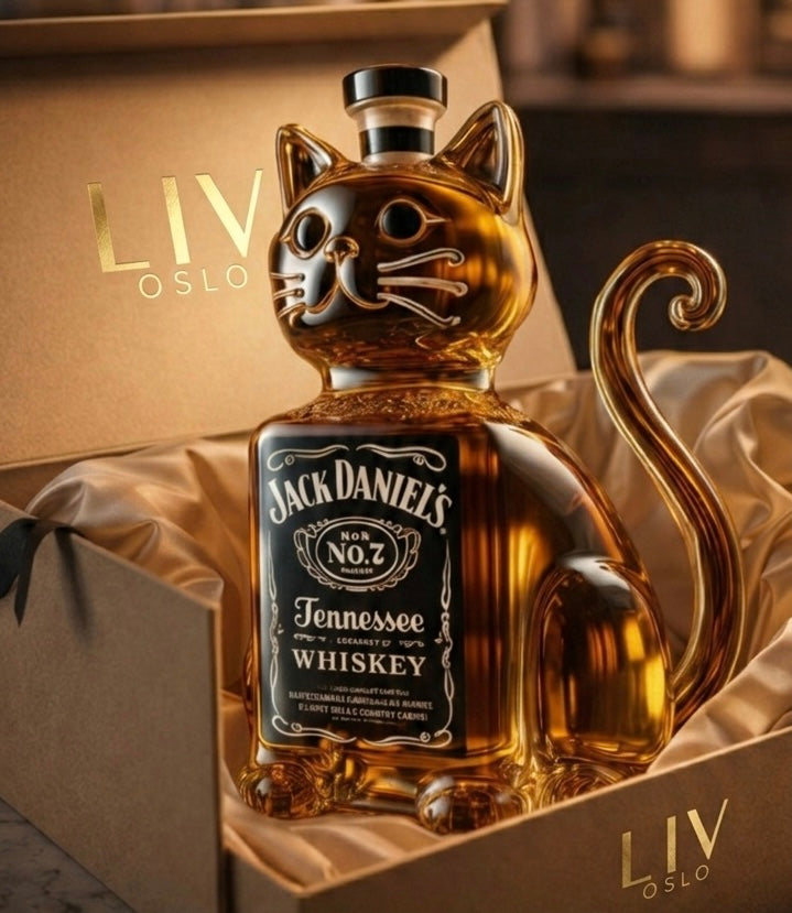 Whiskyflaske - Katteutgave