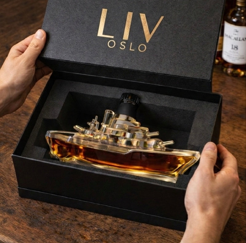 Whiskyflaske - Marine Utgave